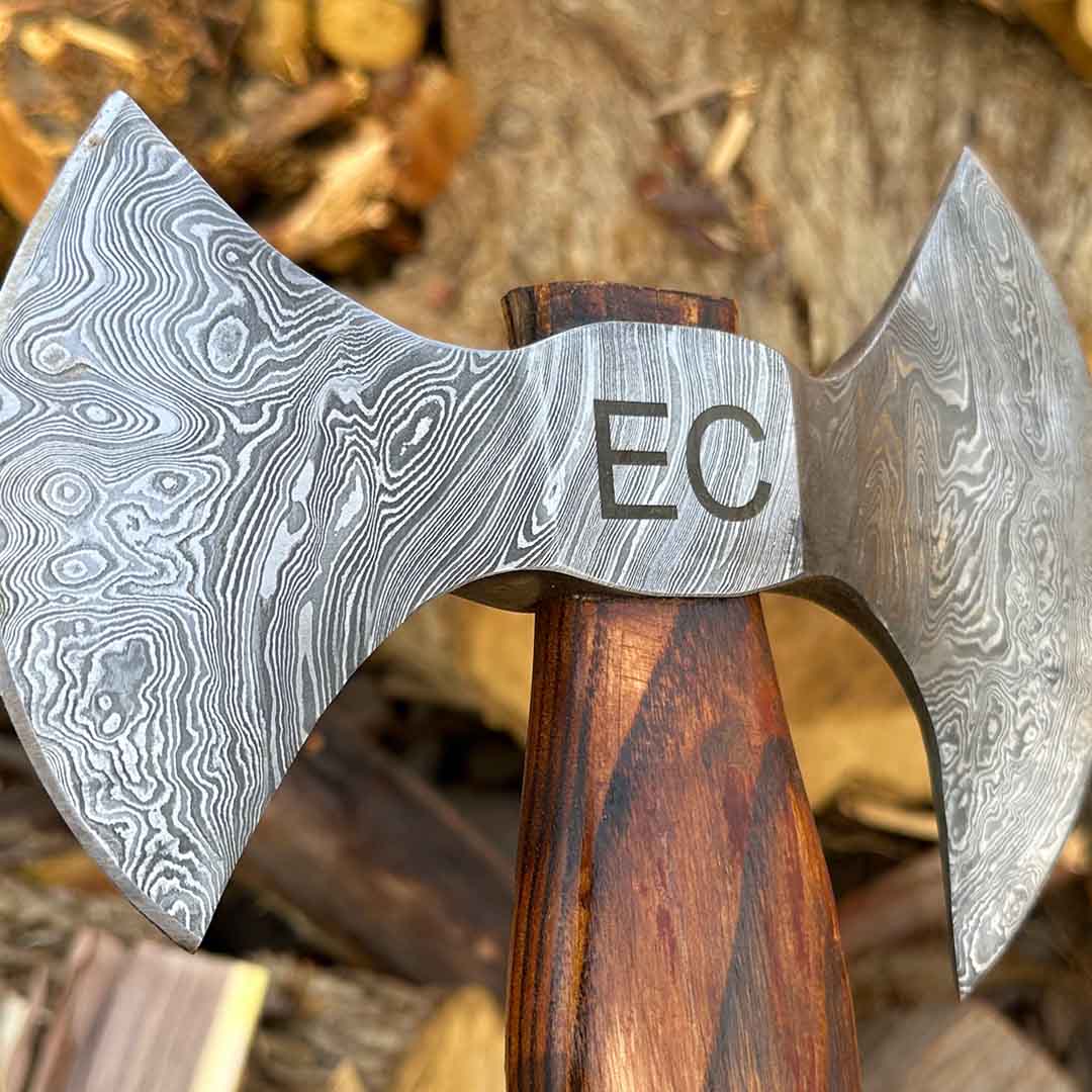 Handmade Damascus Outdoor Tool