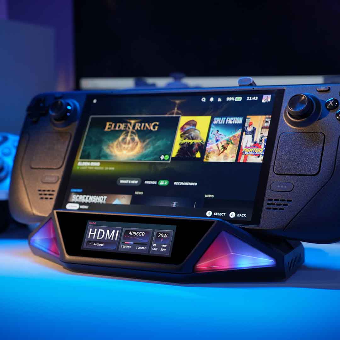 The Steam Deck Dock That Stores 4TB