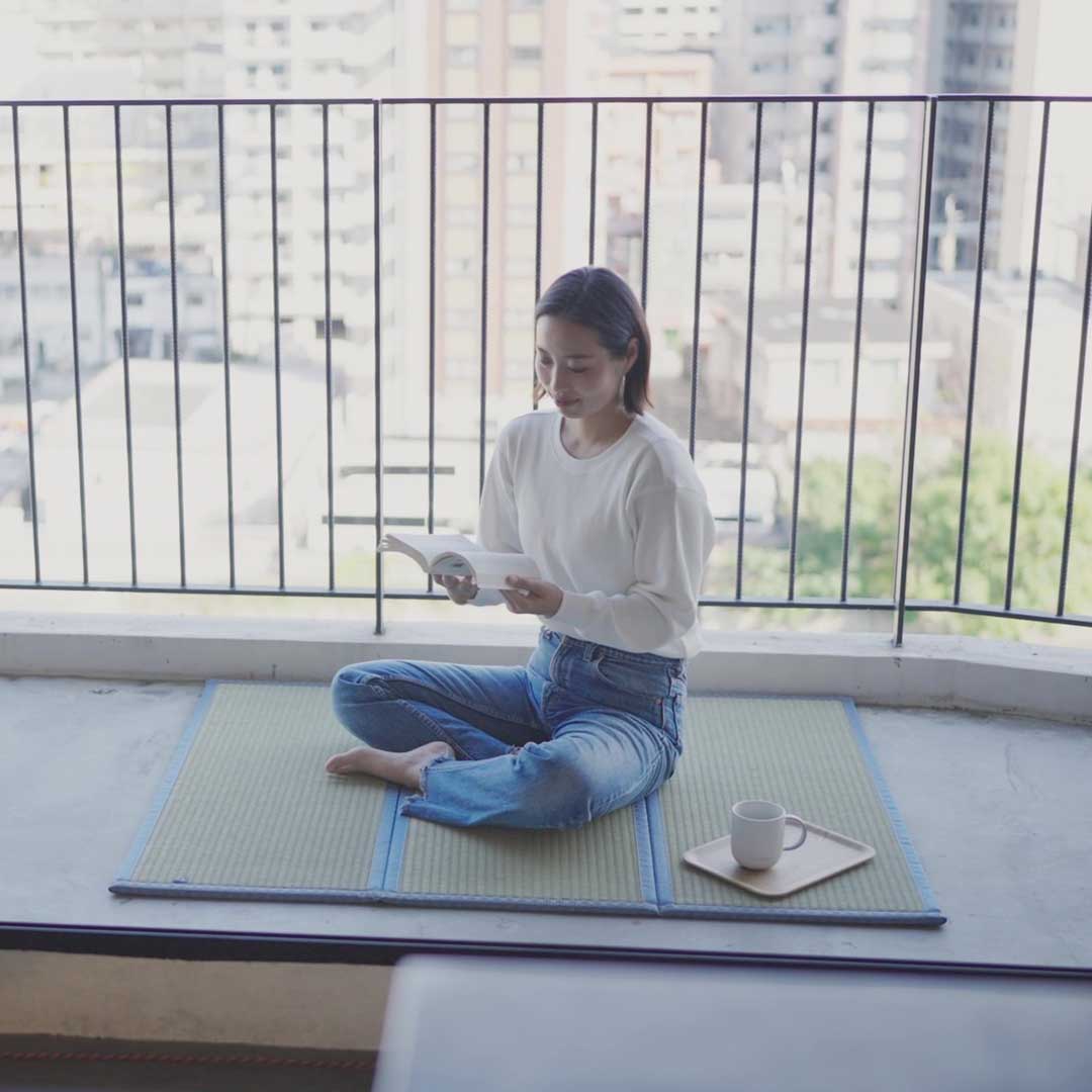 A Japanese Tatami Mat You Can Take Anywhere