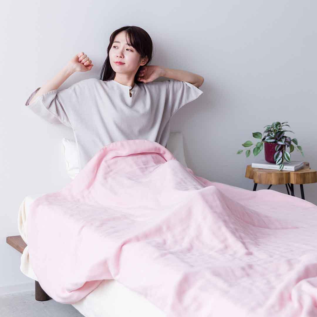 5-Layer Mikawa Gauze For Year-Round Sleep