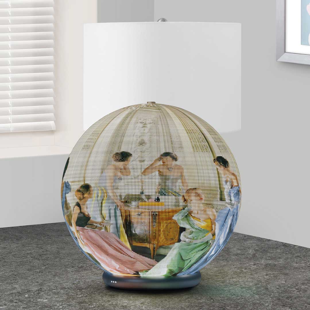 Vegas-Style Sphere For Photos, Videos, Music, & More