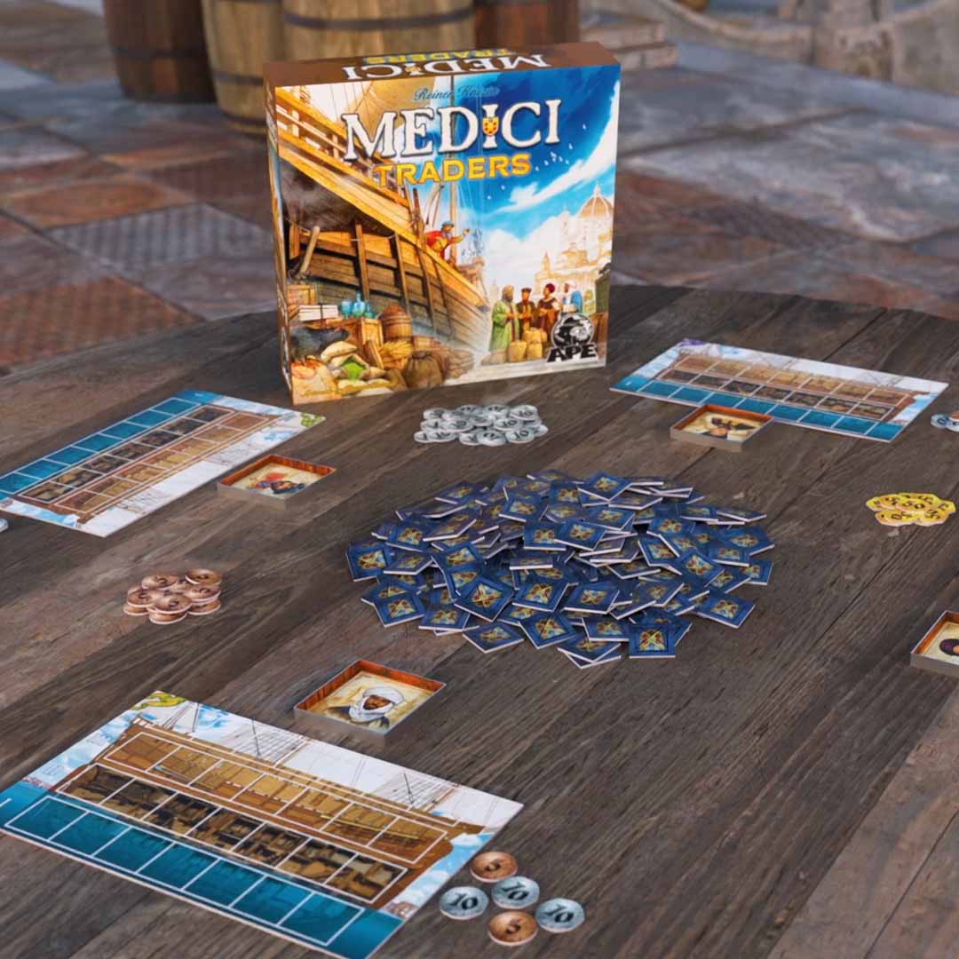 A Strategic Trading Game For Rival Merchants