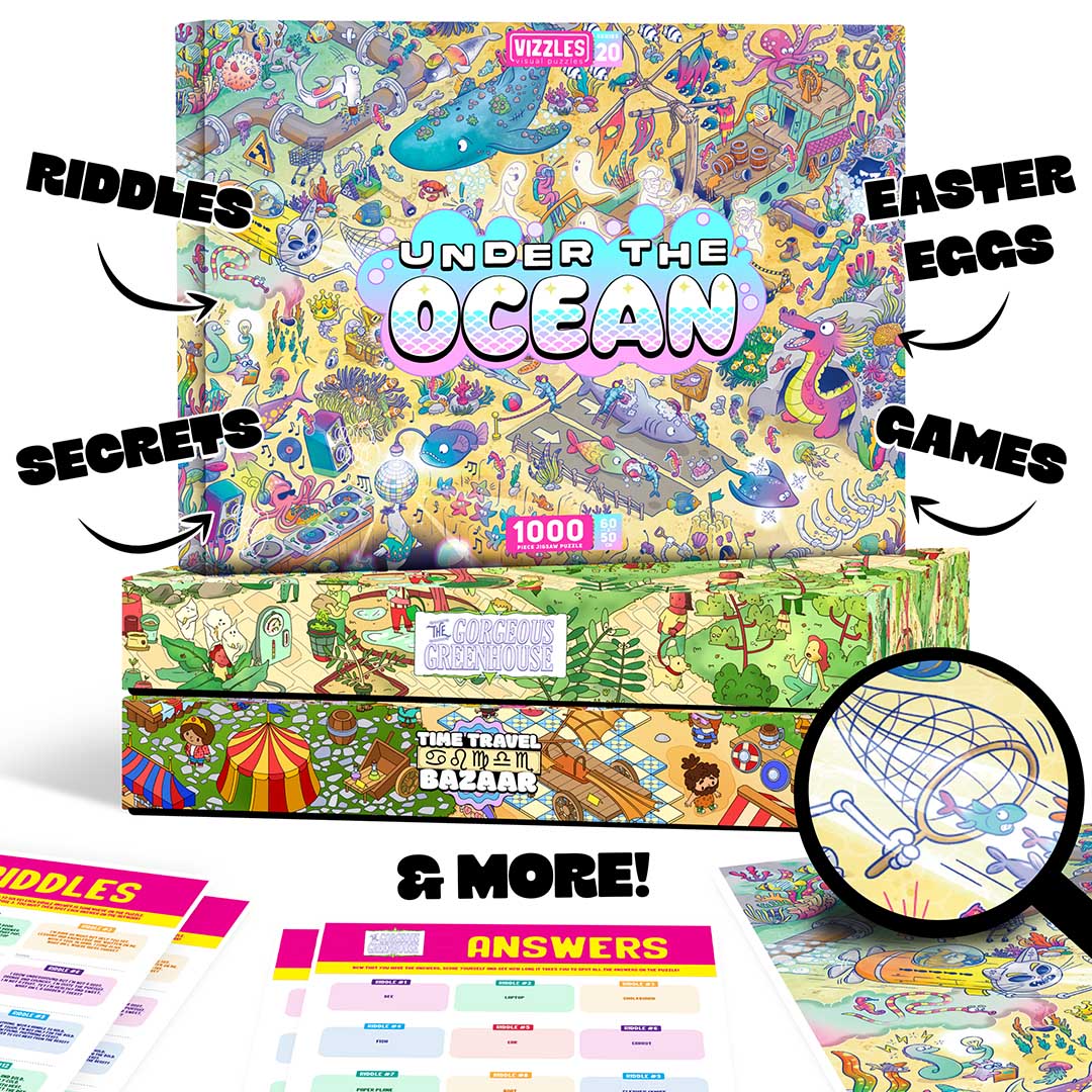 A 1,000-Piece Jigsaw With 30 Hidden Riddles
