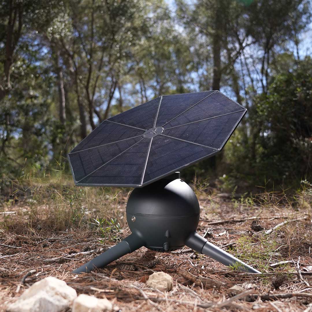 Portable Solar Power, No Cable Chaos