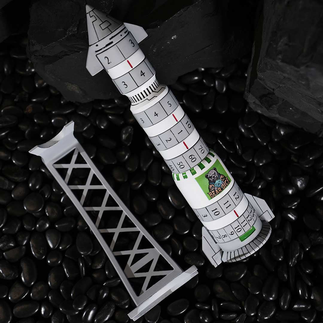 7-in-1 Metal Rocket Dice