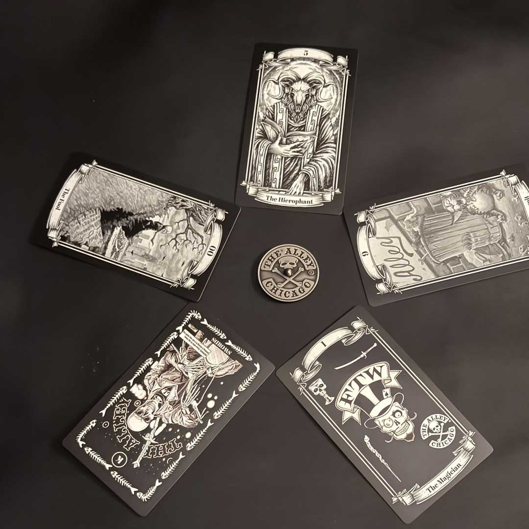 50 Years Of Punk/Goth Tarot Art