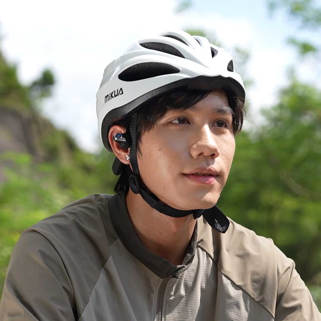 AI Bone Conduction Camera Headset