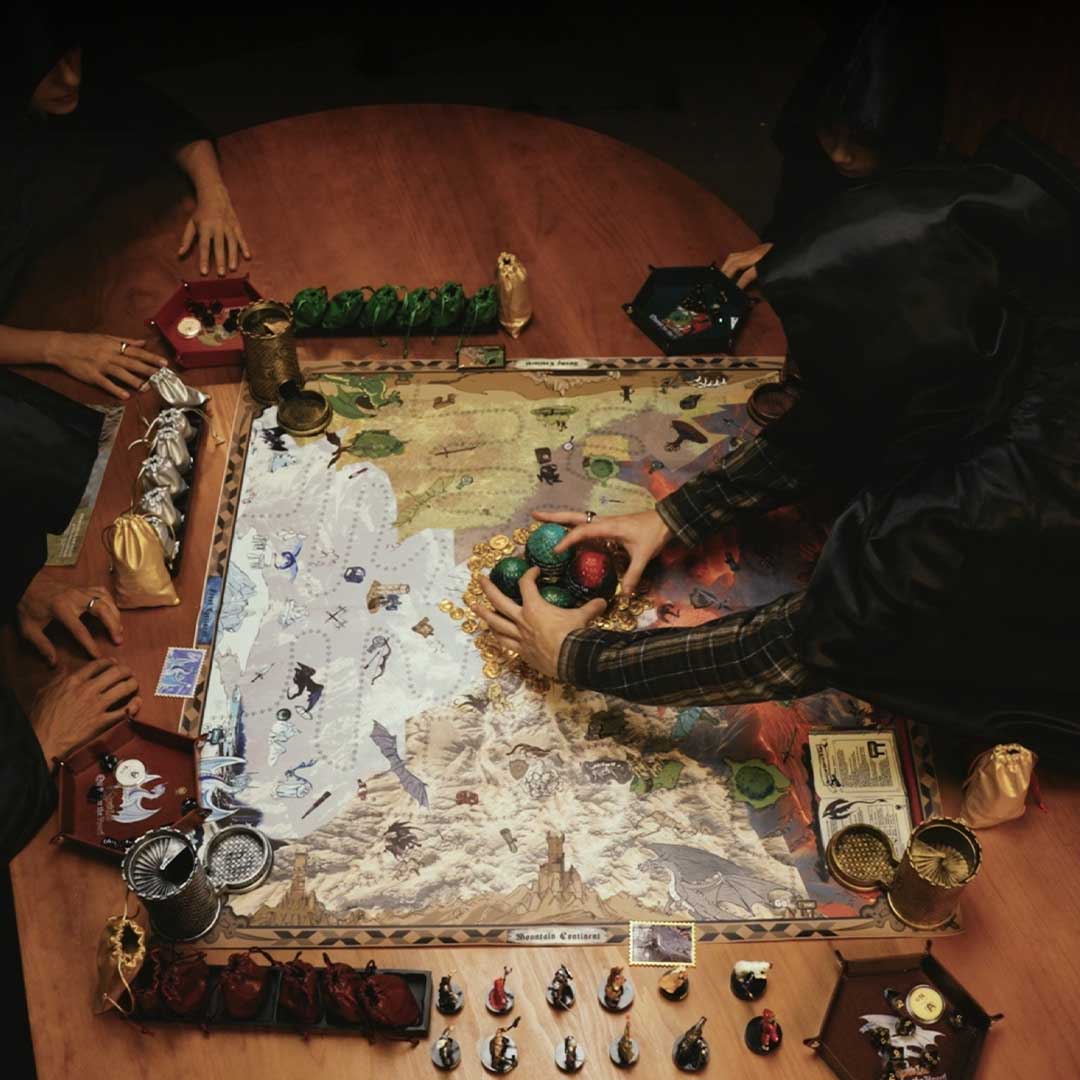 Dragon-Hunting Board Game With Betrayal