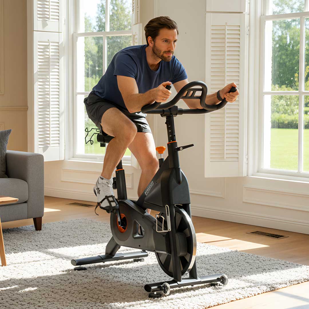 AI-Driven Spin Bike With Game Training