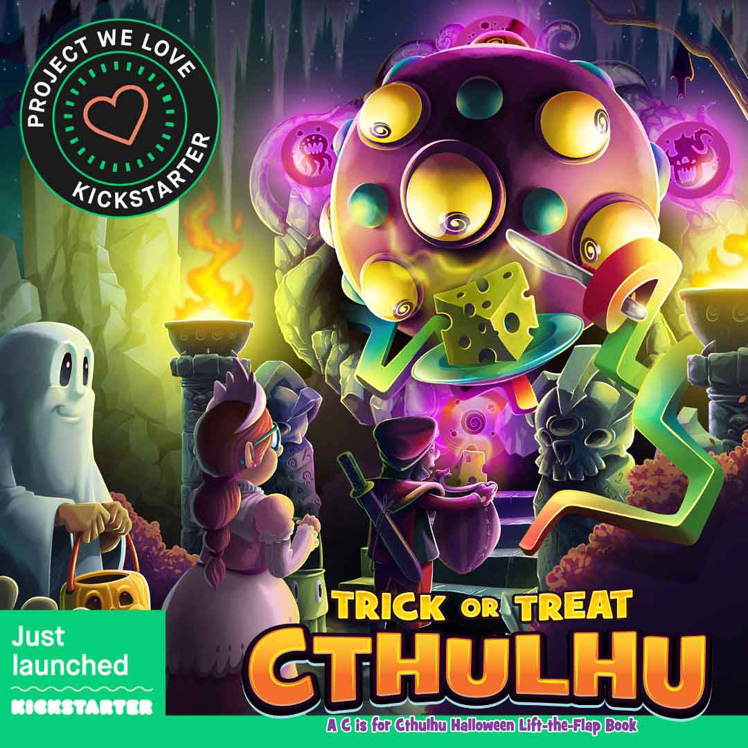 Interactive Lovecraftian Halloween Book