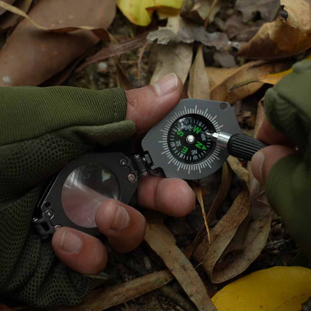 Titanium 5-in-1 Survival Tool for Outdoors