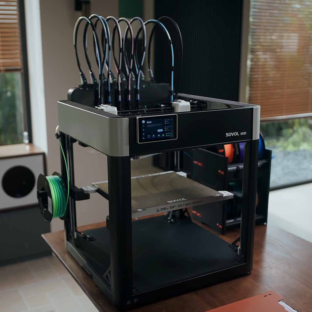 Seven Toolheads. One Serious Printer.