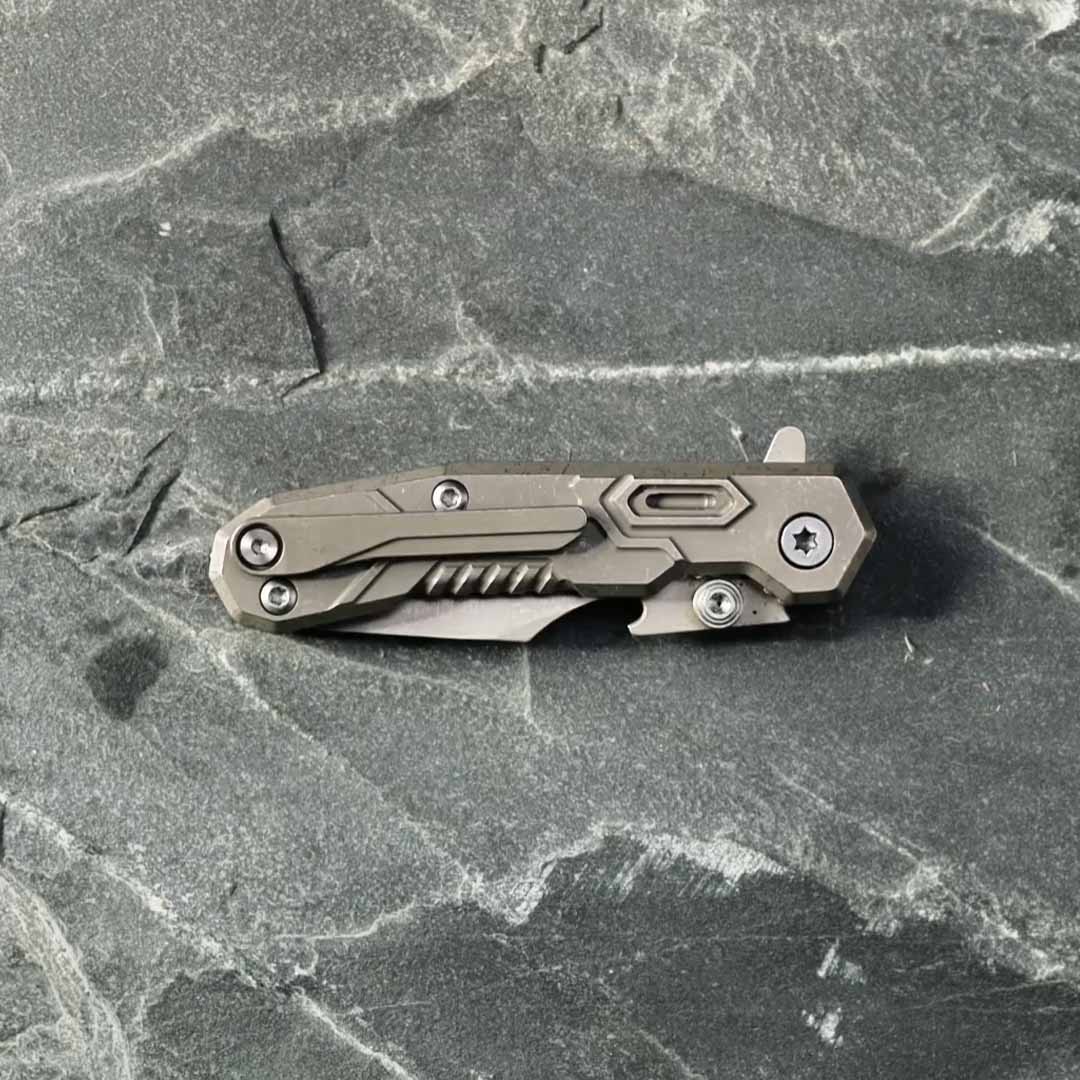 M390 Titanium Pocket EDC With Opener