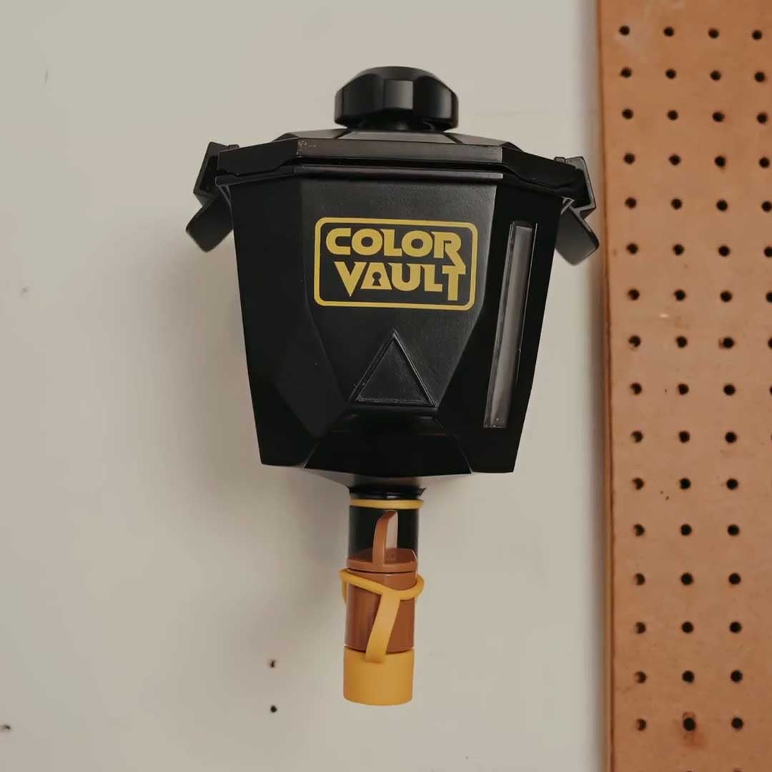 Sealed Wall-Mounted Paint Storage & Mixer