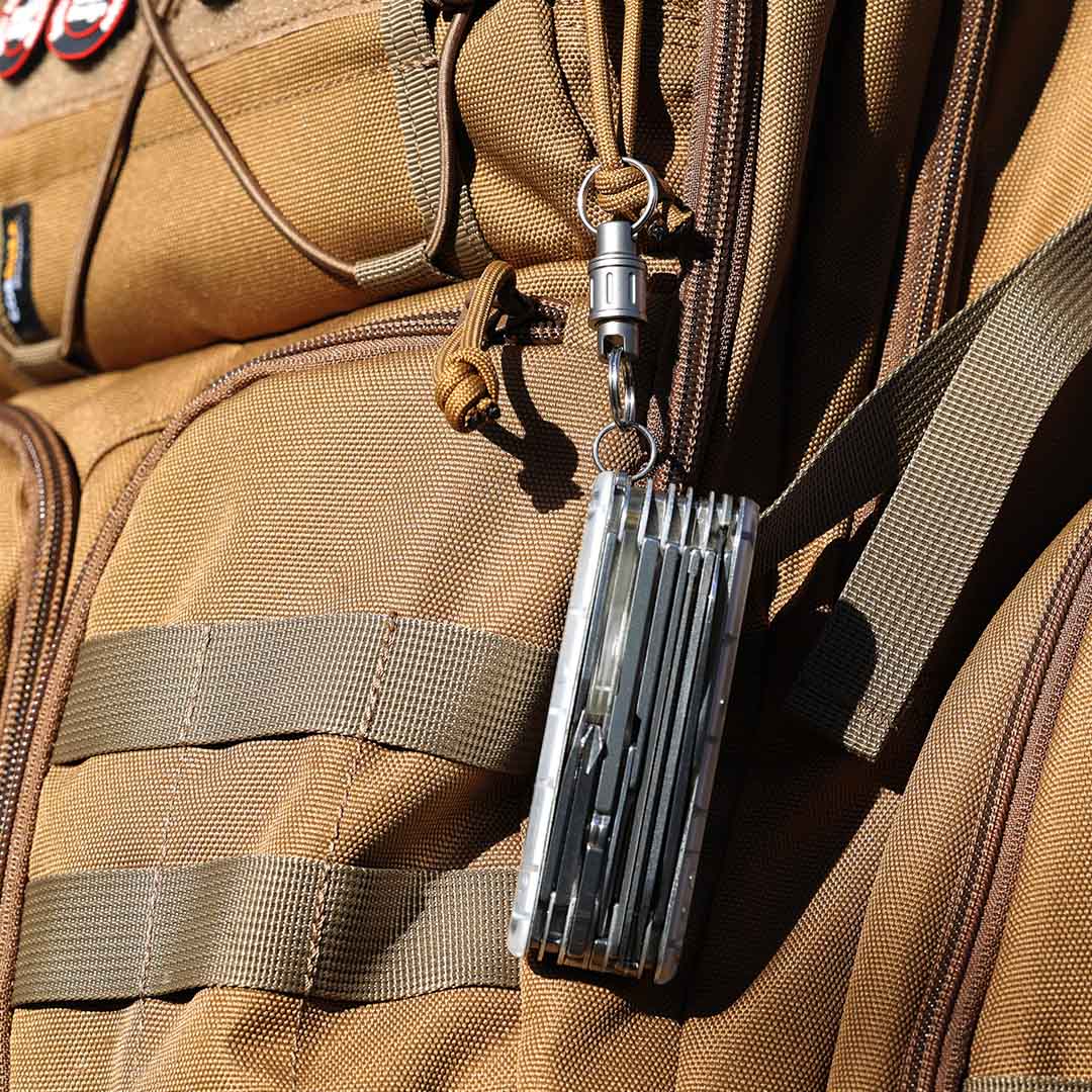 Effortless One-Handed Access to Your Gear - Anywhere, Anytime