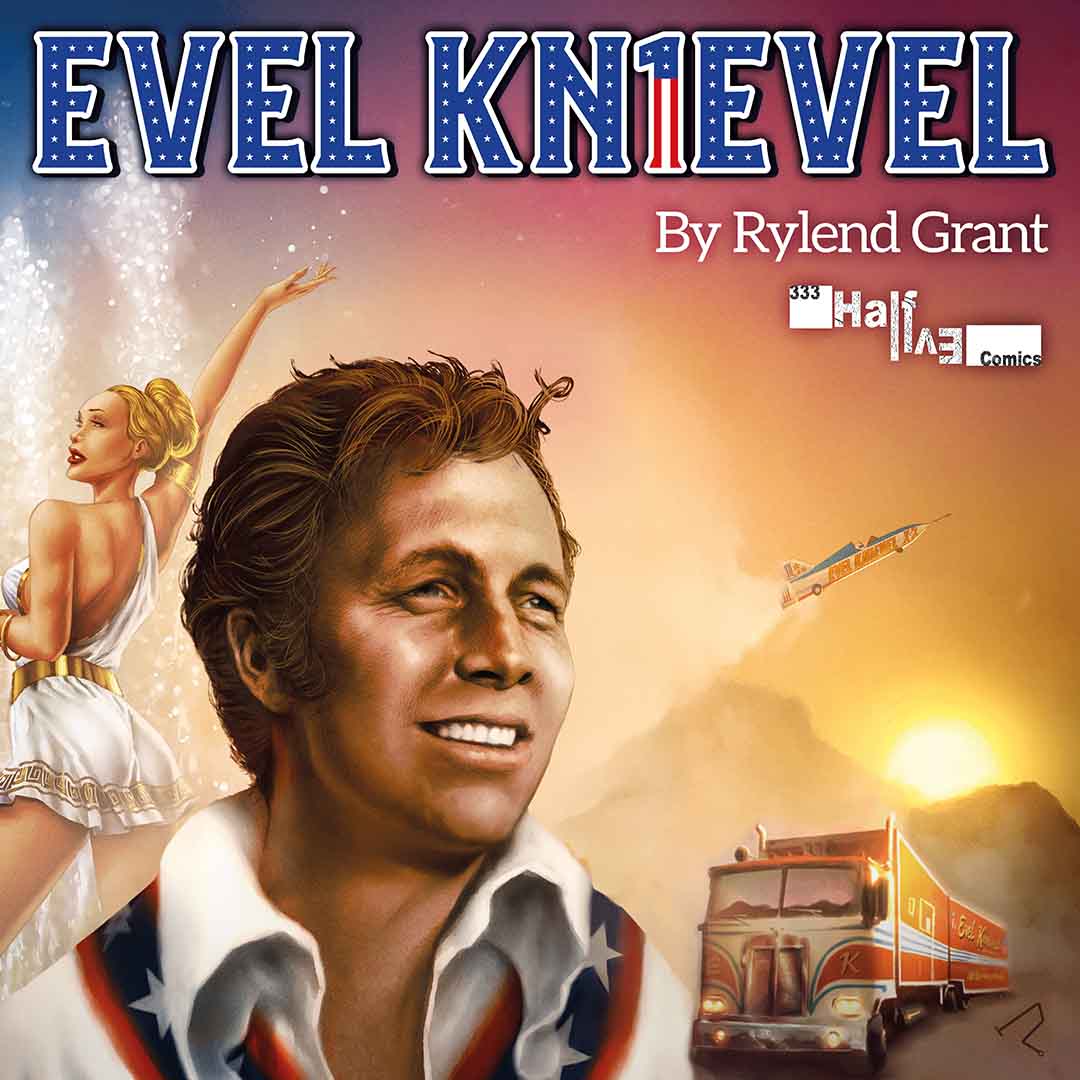 Evel Knievel Leaps Into Comic Book Action