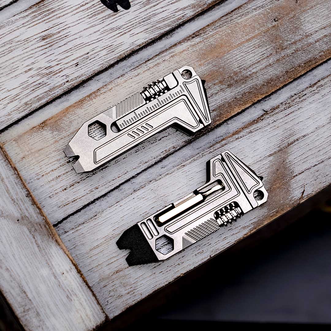 Precision Meets Portability in This Titanium Mini Tool