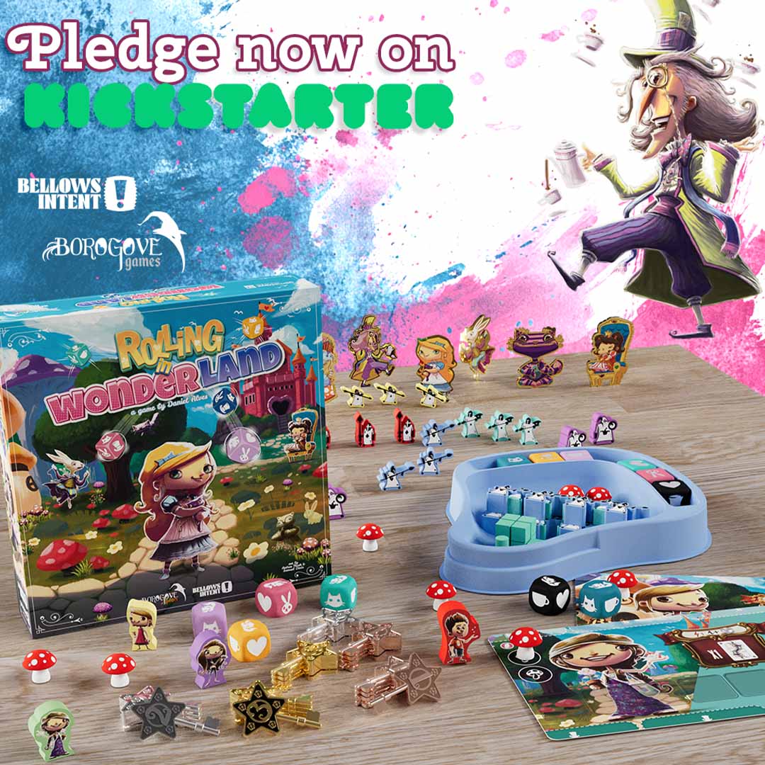 Dice Drafting Meets Wonderland