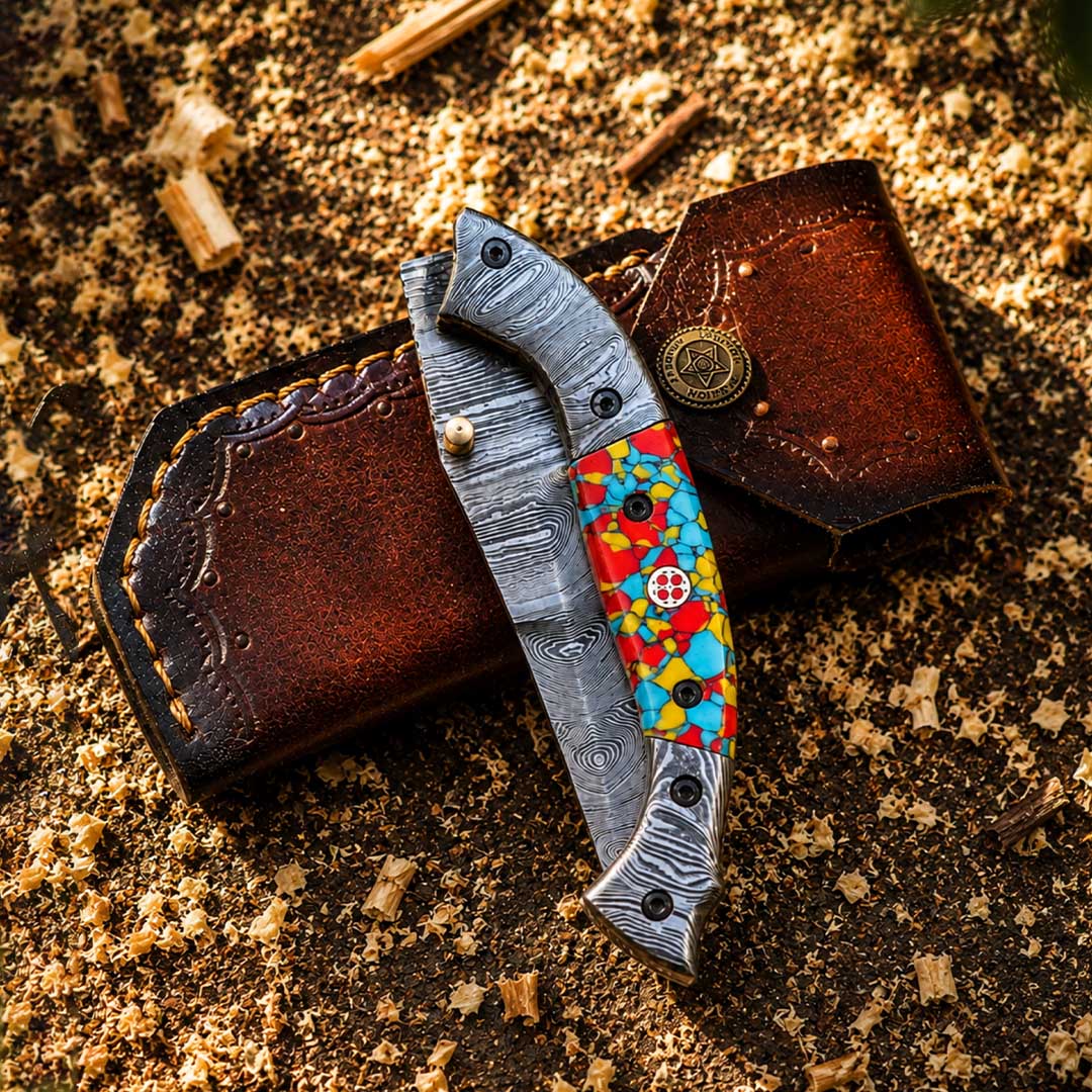 Artisan Damascus Everyday Carry