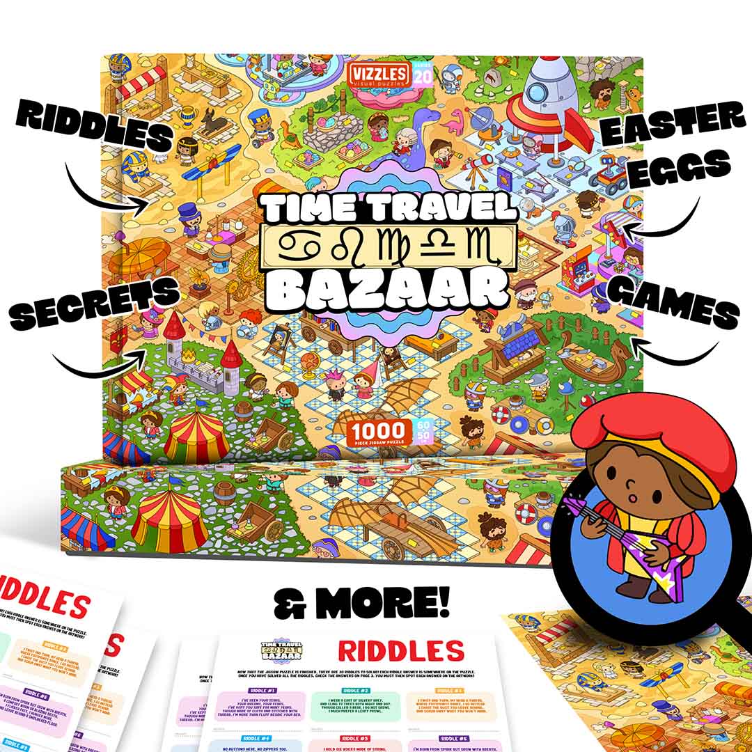 A 1,000-Piece Jigsaw With 30 Hidden Riddles