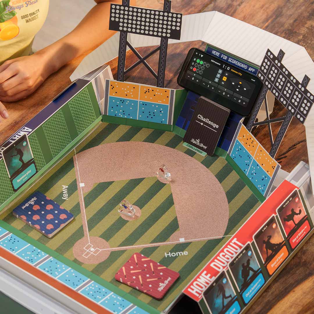 The Tabletop Baseball Pitcher-Batter Duel
