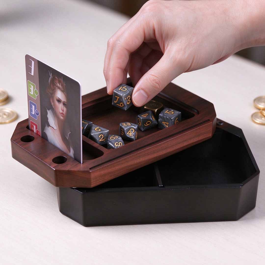Rotating 3-Tier Desk Organizer