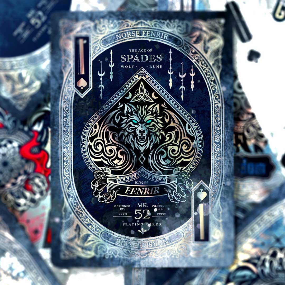 A Stunning Glow-In-The-Dark Norse Deck