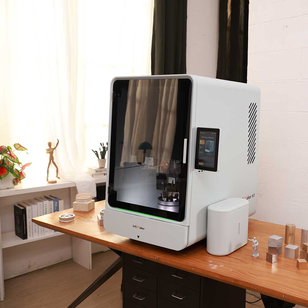 Professional 5-Axis CNC. Desktop Size.