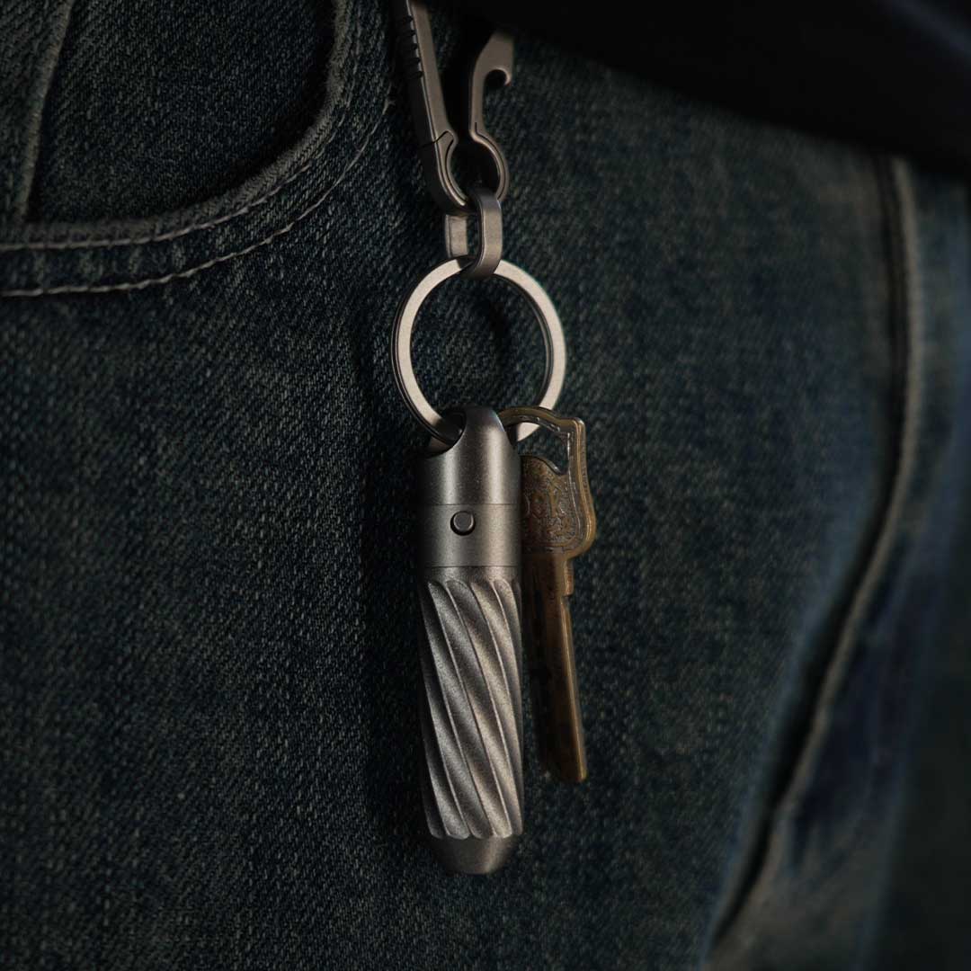 Titanium 6-in-1 Modular EDC Capsule