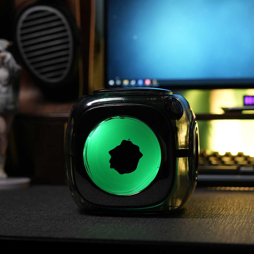 Ferrofluid Speaker With Real-Time Visuals