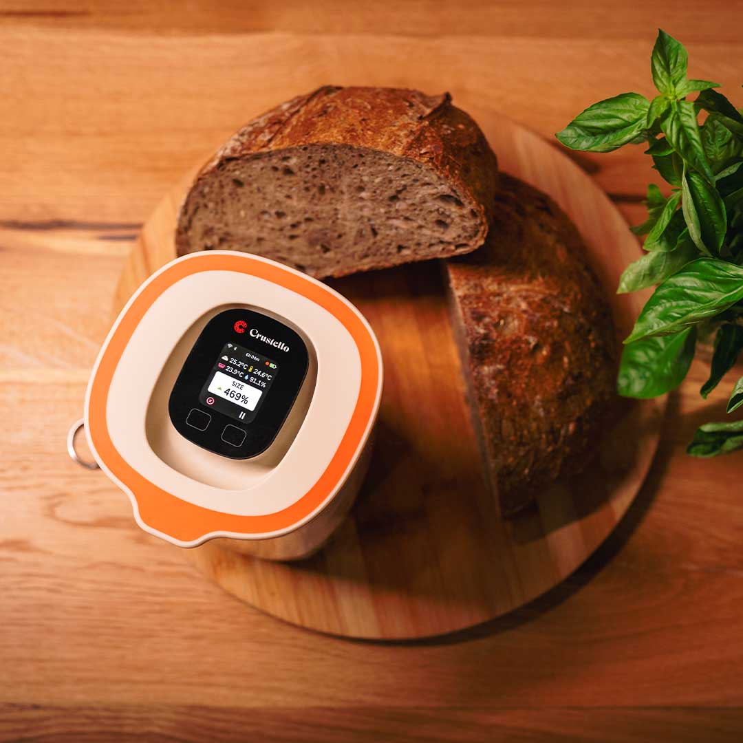 Smart Sourdough Bowl For Starter & Fermentation