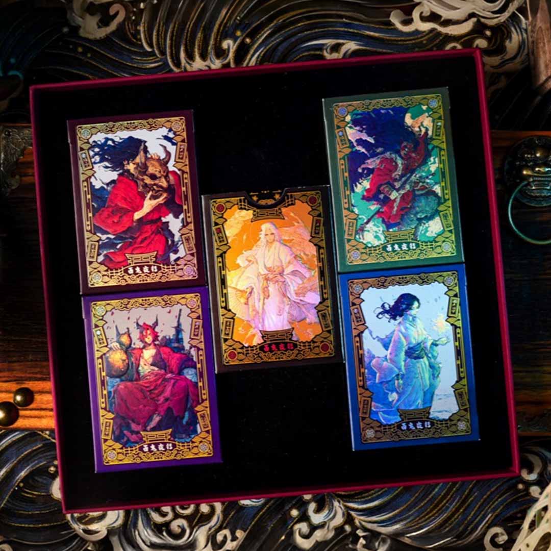 50 Yokai, Foil-Finished Cards