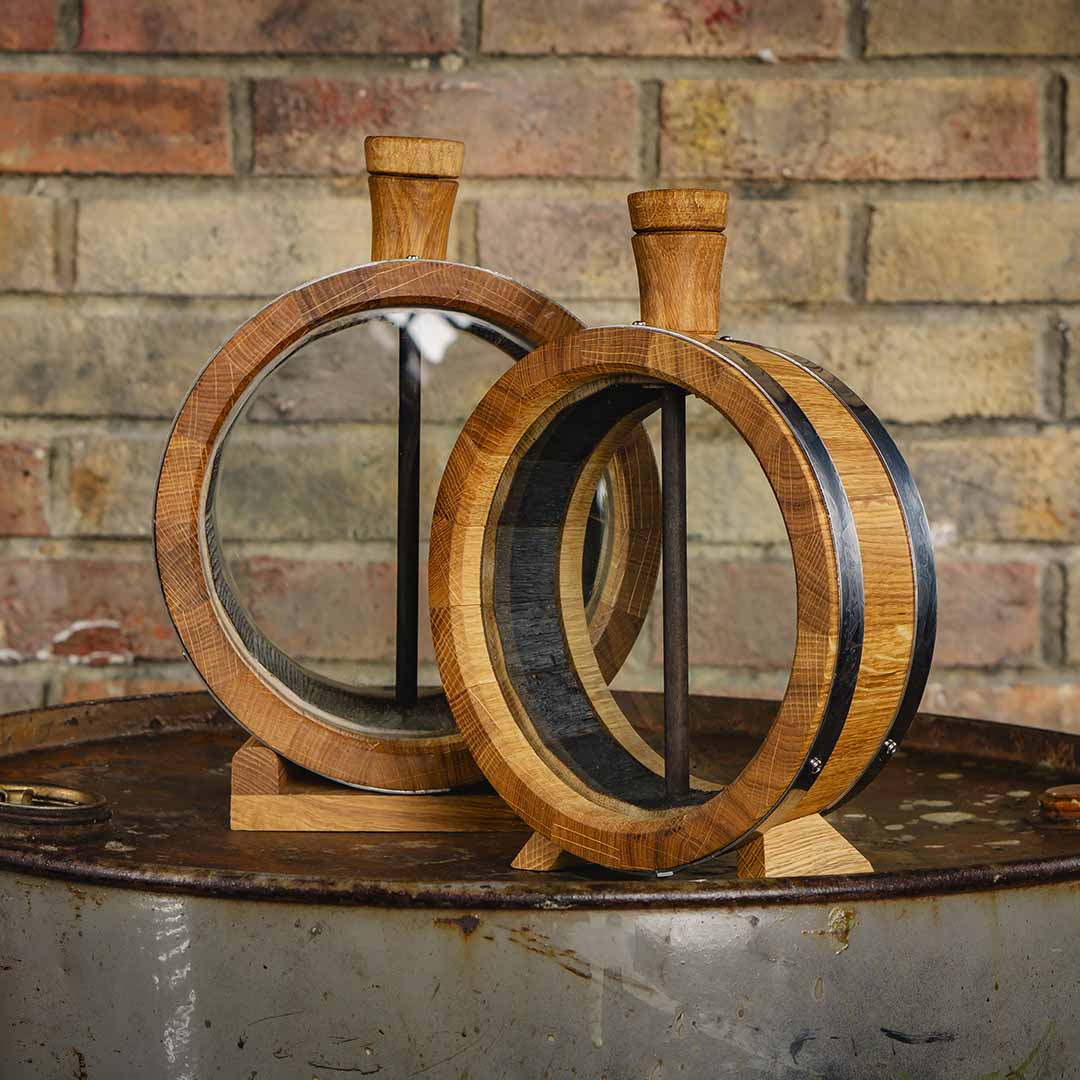 European Oak Flask Barrel, Real-Time Aging