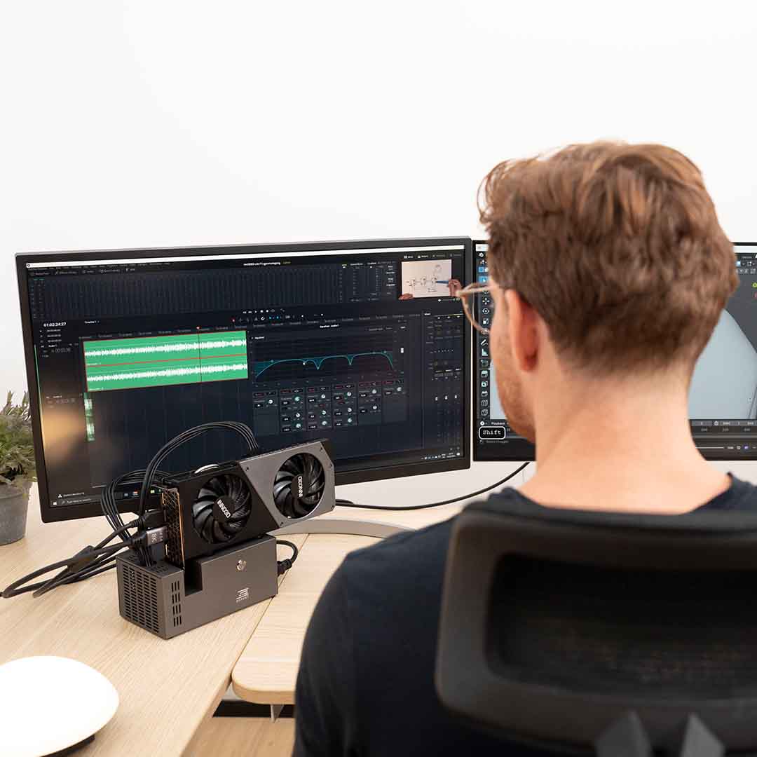 650W eGPU Dock for Thunderbolt Laptops