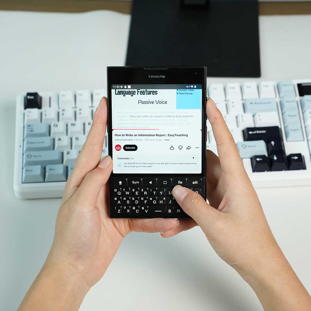 The Keyboard Phone Is Back For 5G