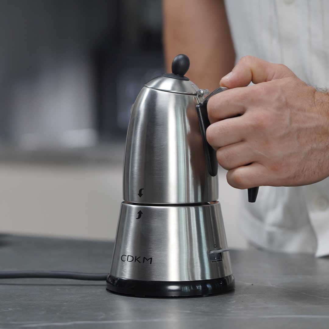 Electric Moka Pot Coffee Maker