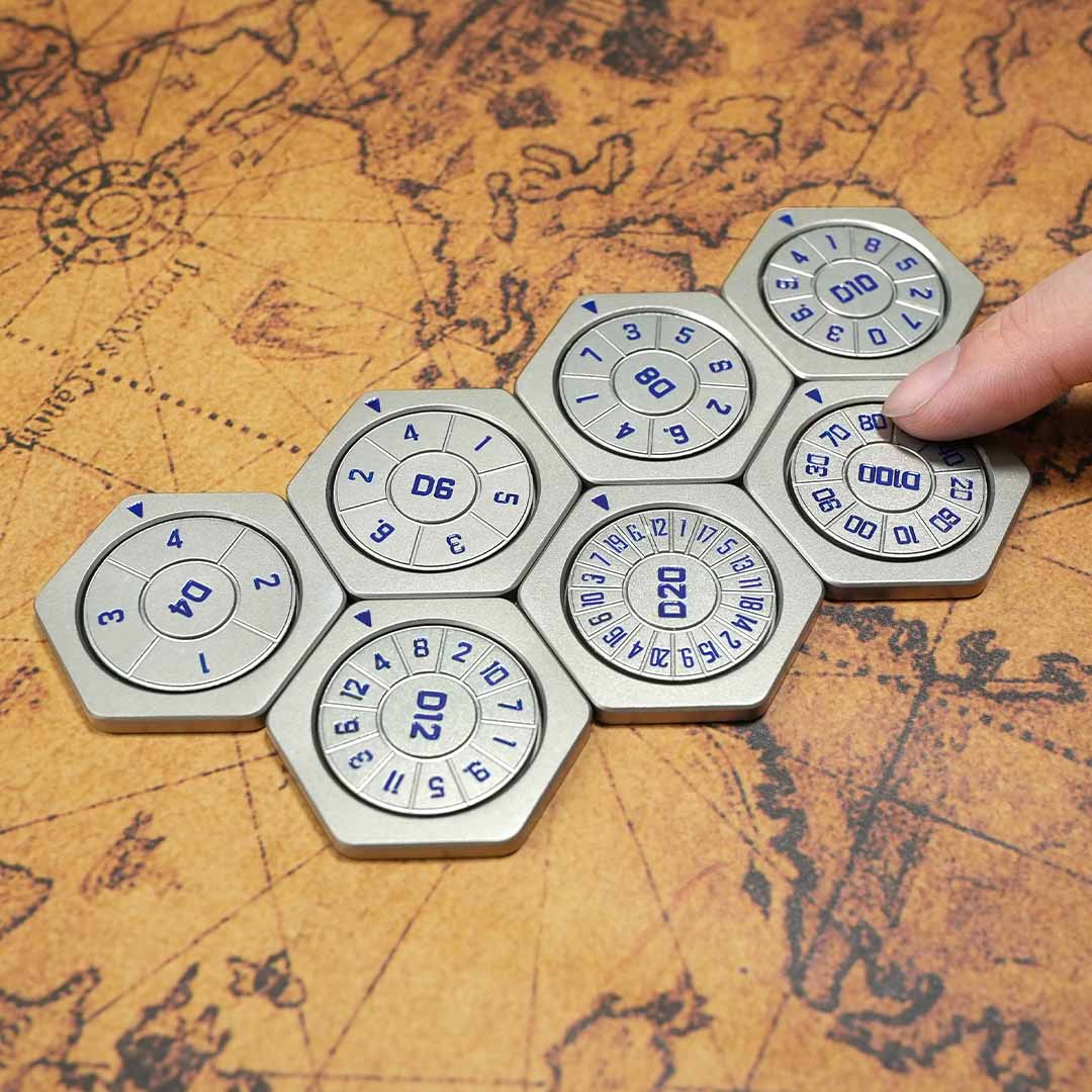 Spinner Dice With Serious Engineering