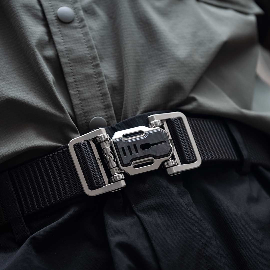 Modular Titanium NFC Belt Buckle