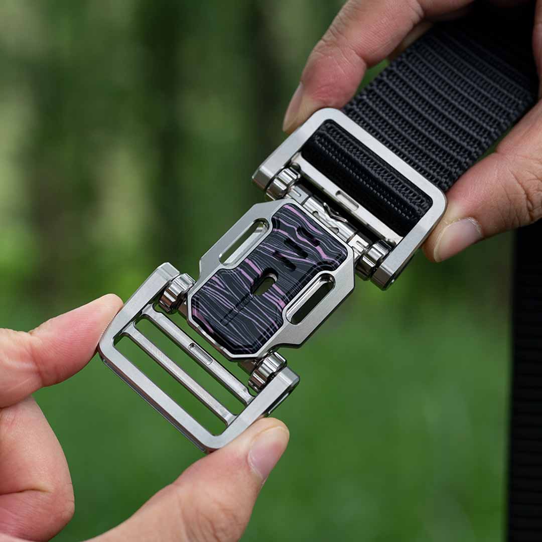 Modular Titanium NFC Belt Buckle