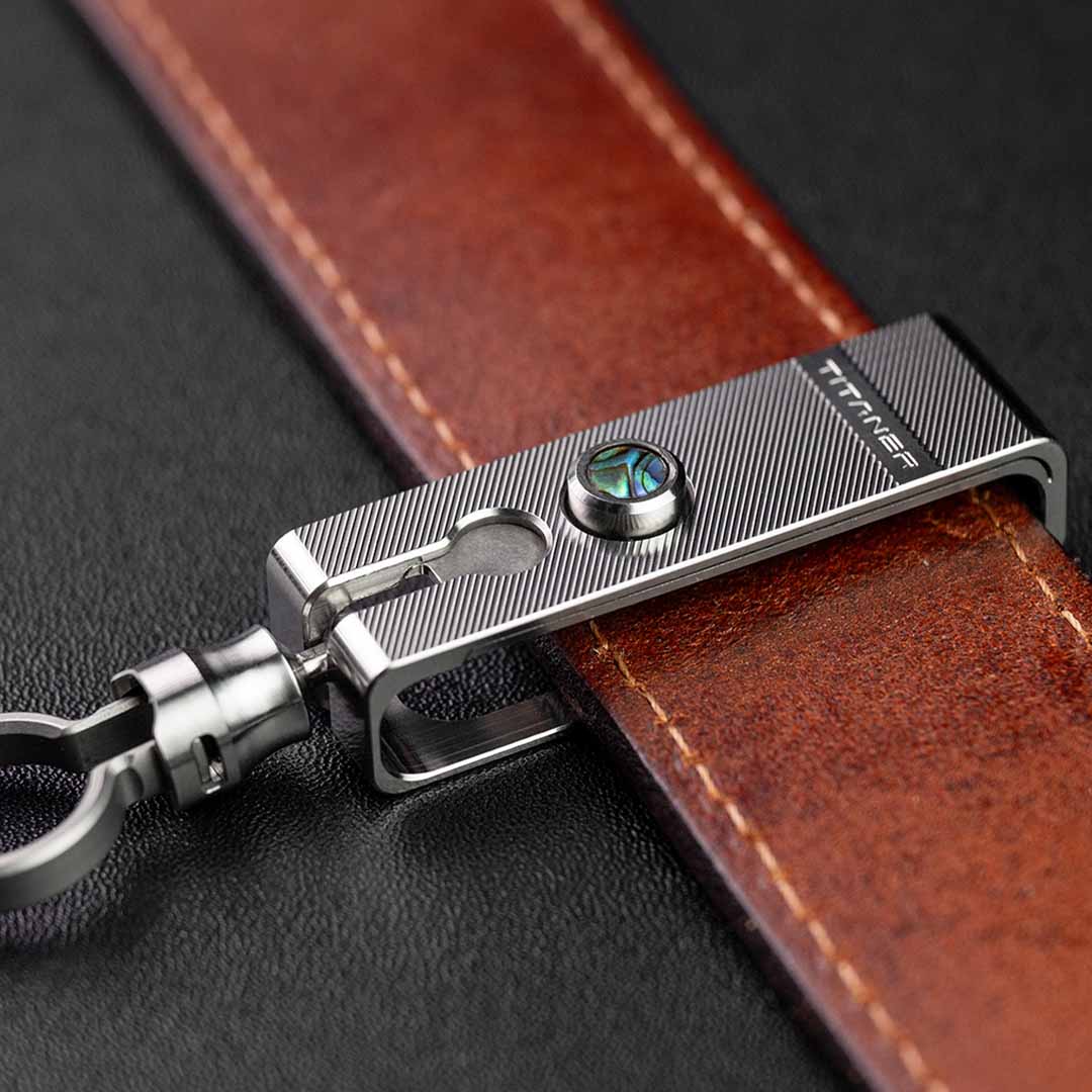 A Titanium Keychain Built For EDC