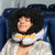 Space-Saving Pillow with Magnetic Headrest