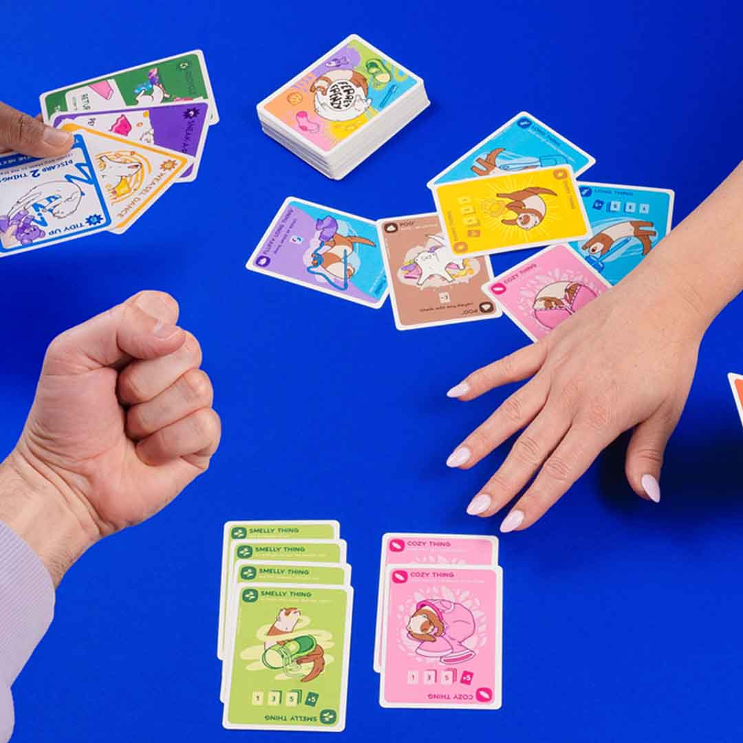 The Party Game of Risk, Reward... and Ferrets