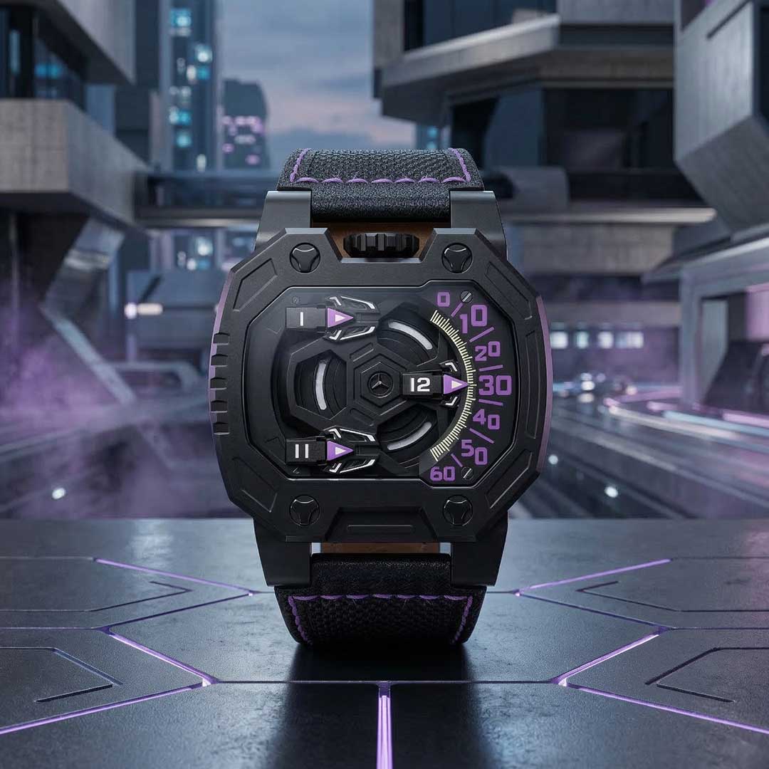 Titanium Orbital Mechanical Watch