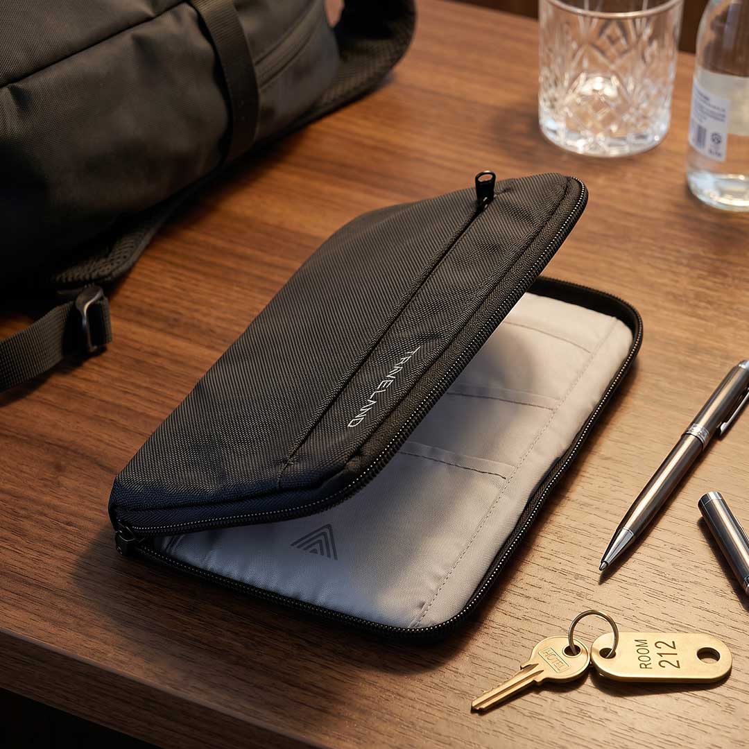 Travel Pouch That Thinks Ahead
