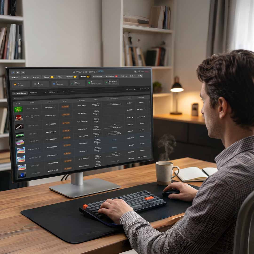 3D Printer Fleet Management In One Place