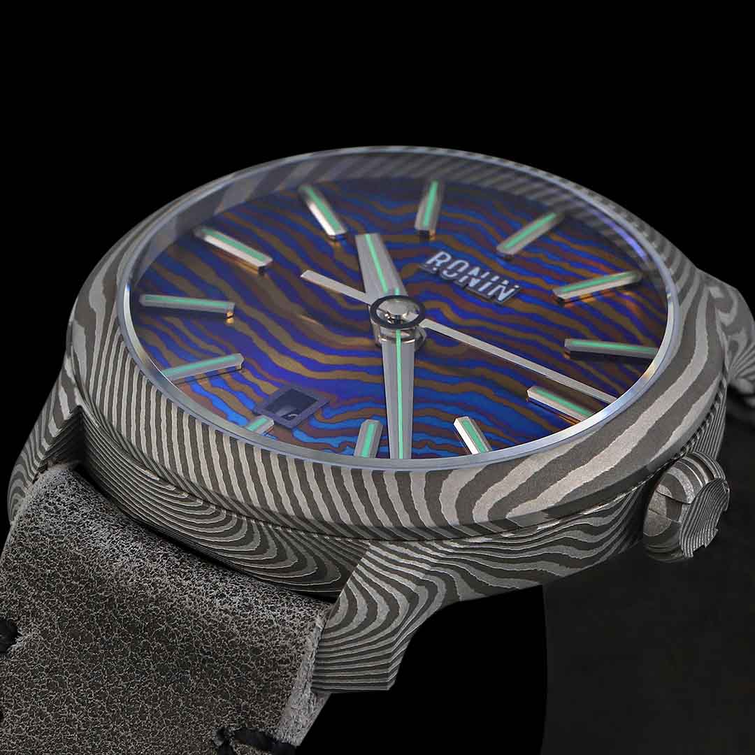 Damascus Steel Meets Samurai Spirit: Timeless Elegance on Your Wrist