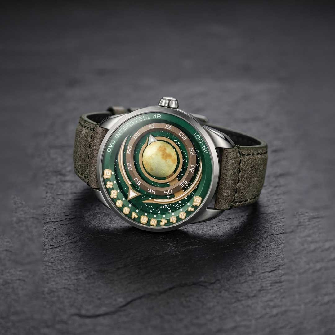 A Luminous Space-Inspired Watch