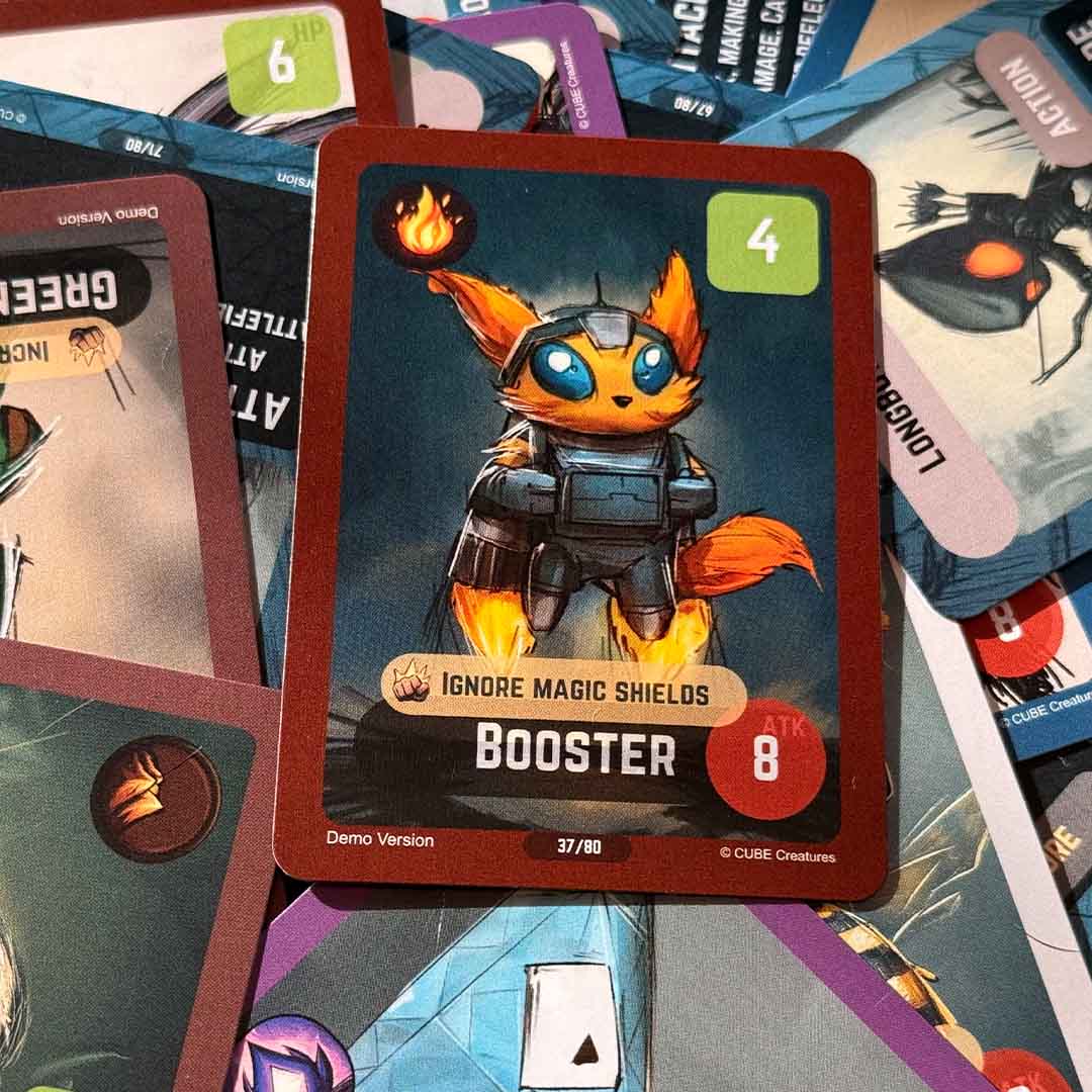 Battle Card Game by a 7-Year-Old