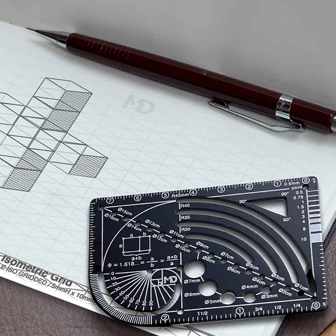 Golden Ratio Grid Drawing Tool & Ruler