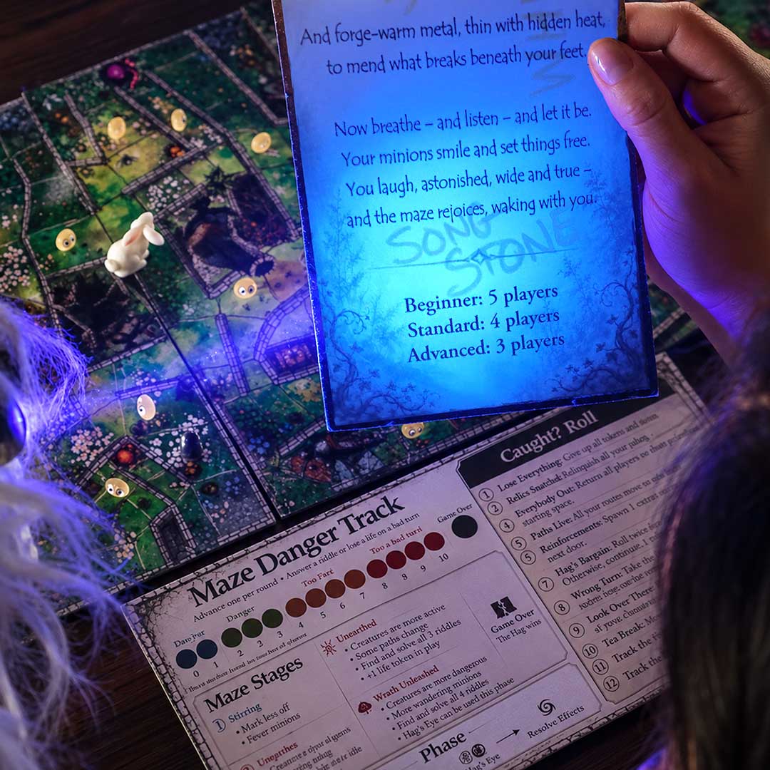 A Cooperative Puzzle Adventure With Hidden Paths